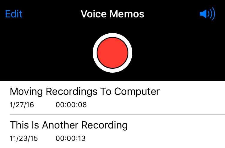 how to transfer voice memos from iphone
